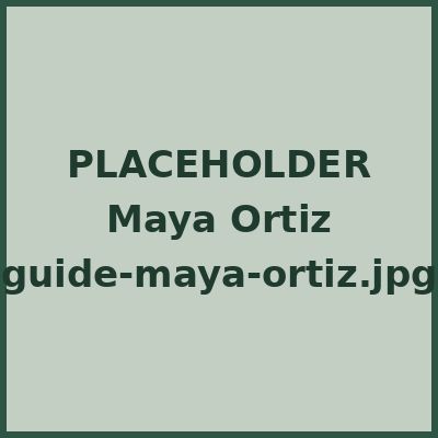 Portrait of guide Maya Ortiz